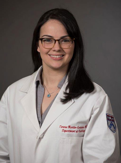 headshot of Penn Radiology Chief Resident Teresa Martin-Carreras